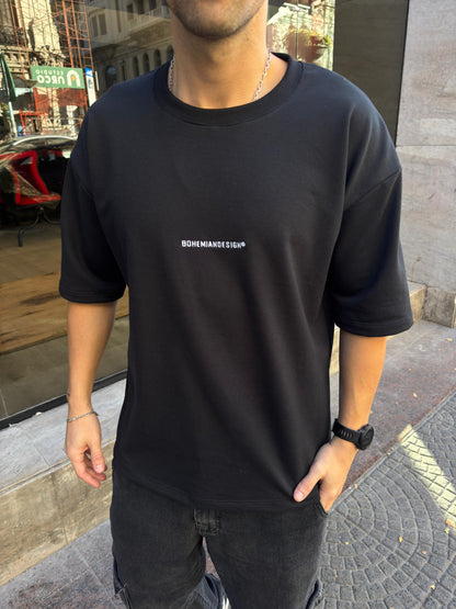 Remera Algodón Pesado Black