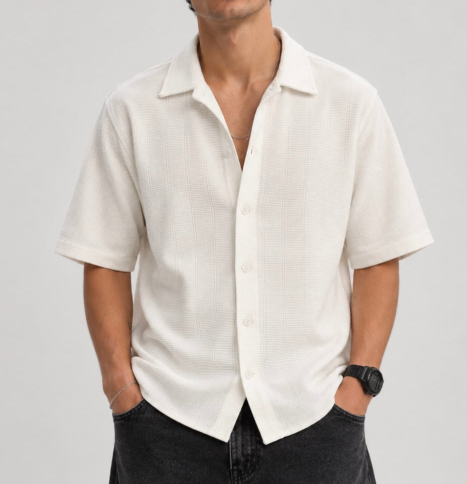 Camisa Tropicana White