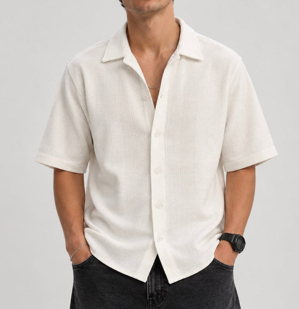 Camisa Tropicana White