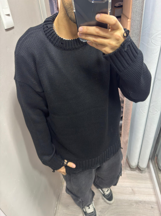 Sweater Over Roto Black