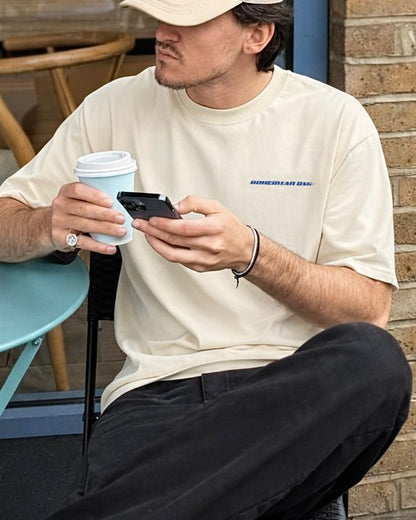 Remera Over BHN Beige