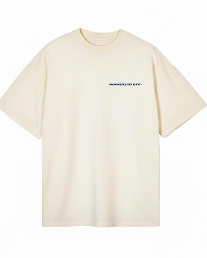 Remera Over BHN Beige