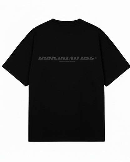 Remera Over BHN Black