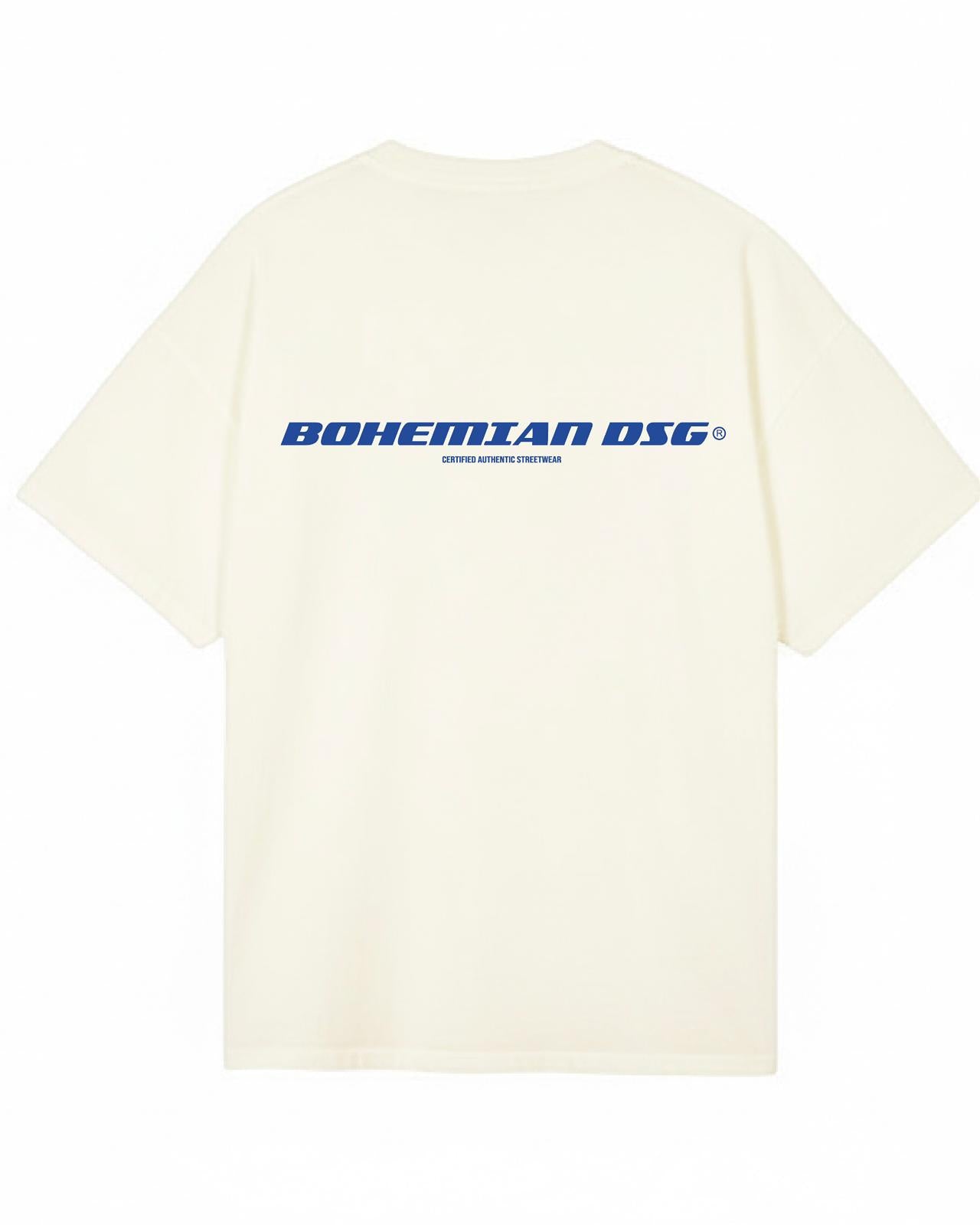 Remera Over BHN Off Blue