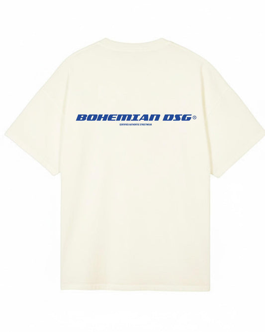 Remera Over BHN Off Blue