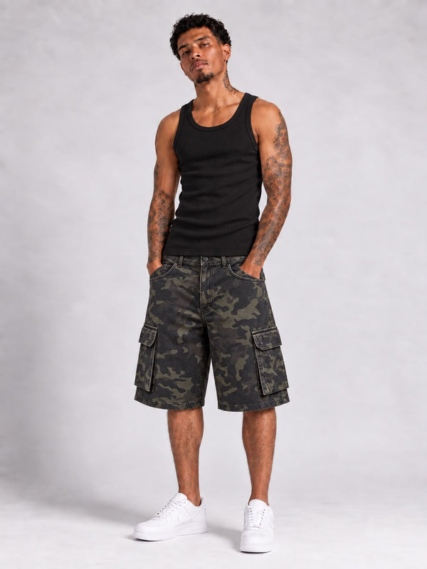 Bermuda Cargo Camuflada