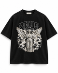 Remera Boxy Divine Black