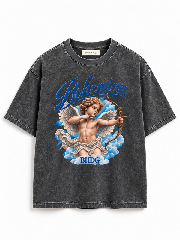 Remera Over CUPID Lavada
