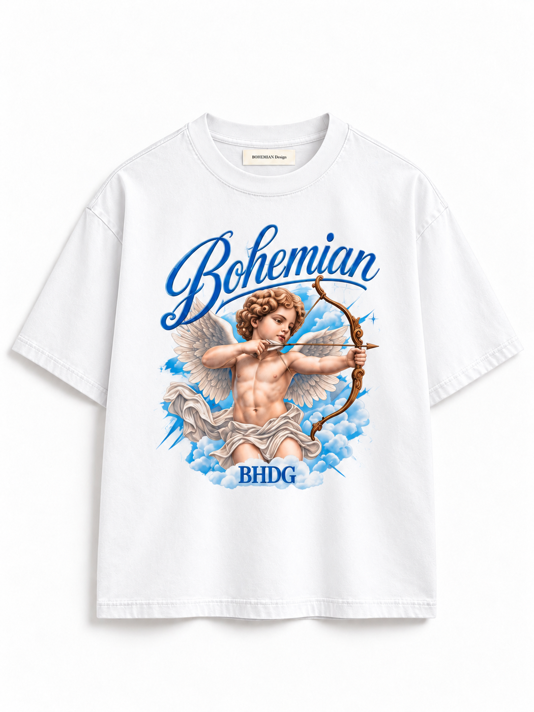 Remera Boxy CUPID OffWhite