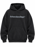 Hoodie Negro Vintage
