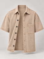 Sobrecamisa Pigmentado Beige