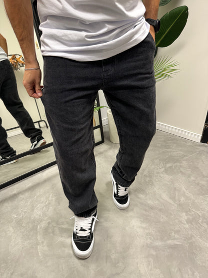 BAGGY Black Gastado