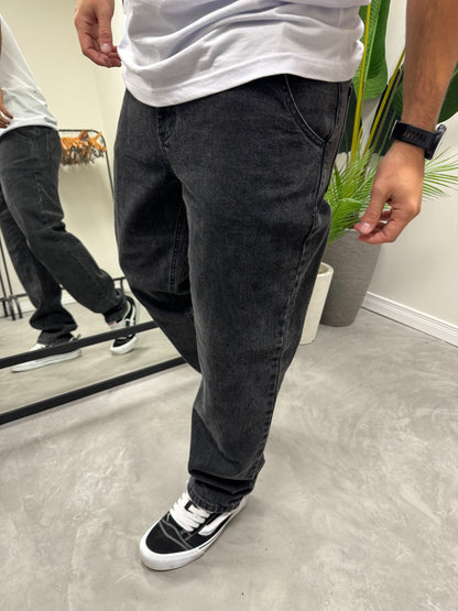 BAGGY Black Gastado