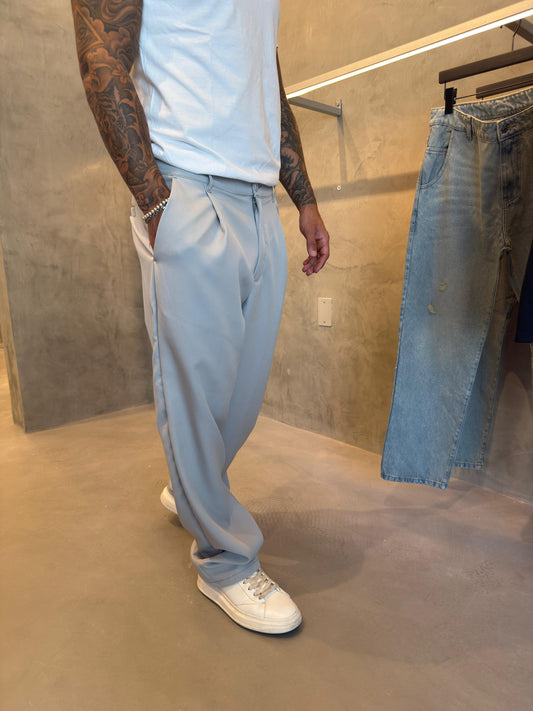 Pantalón Sastrero Gris Plata