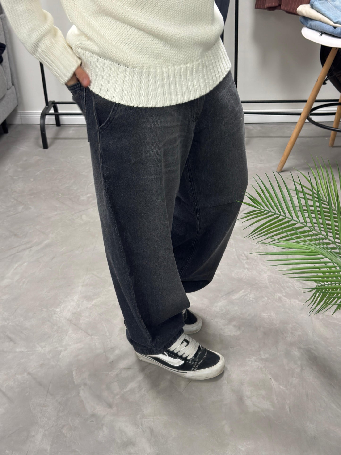 Super Baggy Black Gastado