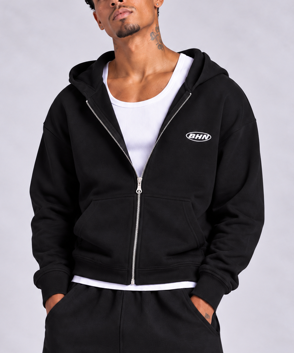 Campera Boxy Black