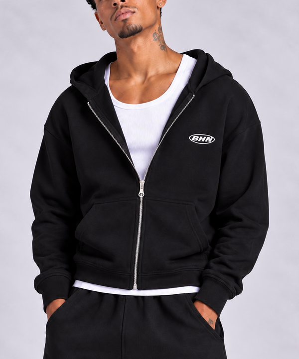 Campera Boxy Black