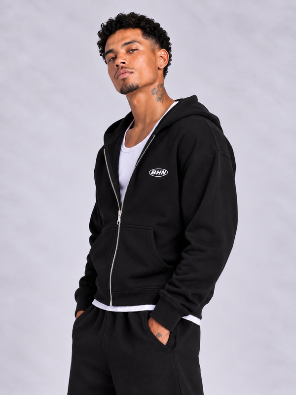 Campera Boxy Black