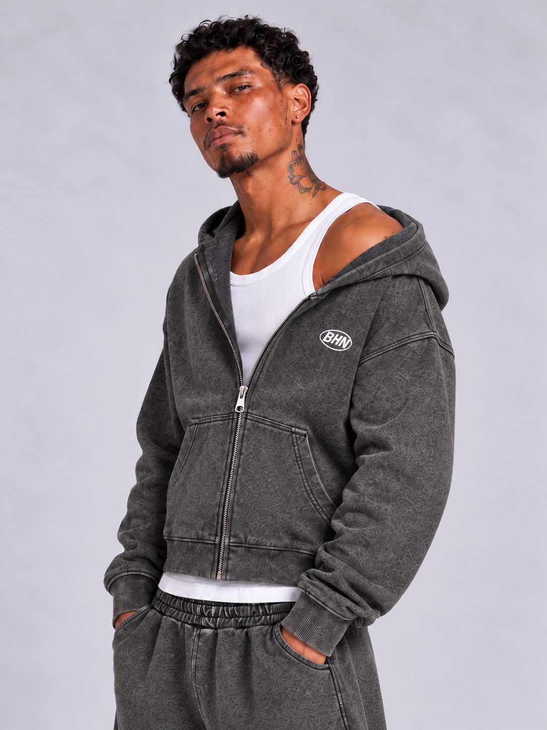 Campera Boxy Lavada