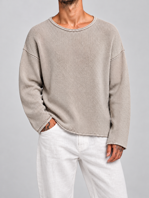 Buzo Tejido Beige