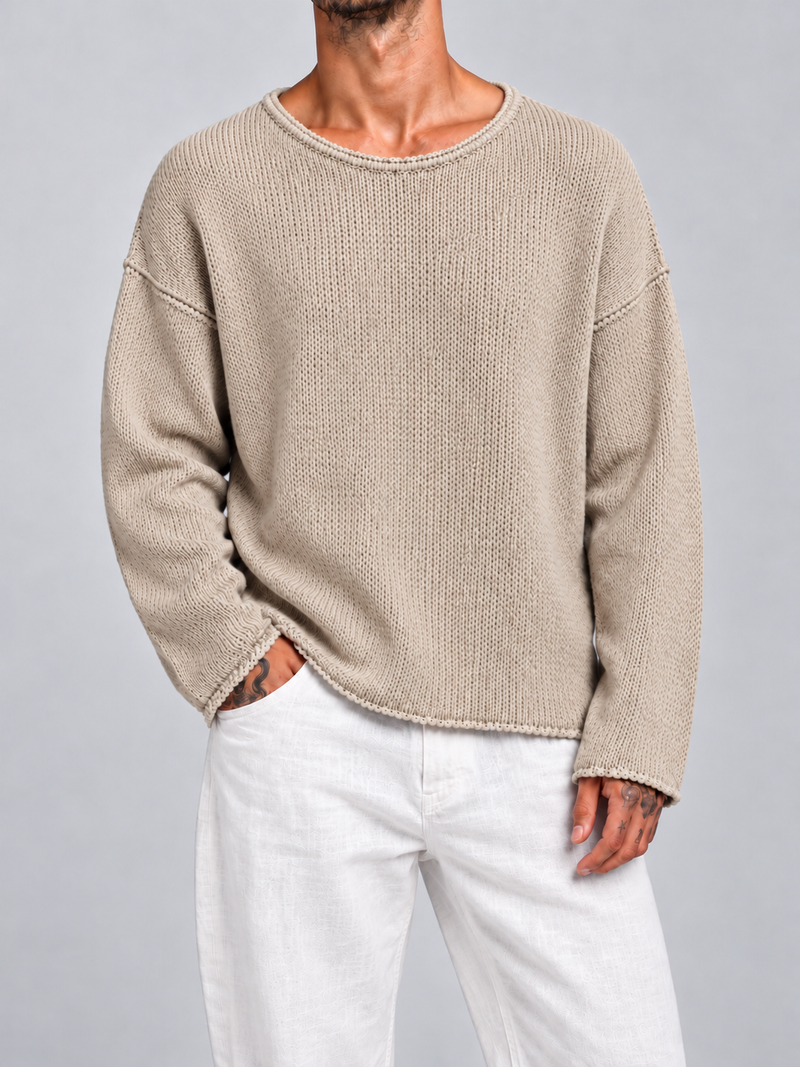 Buzo Tejido Beige