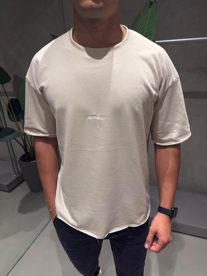 Remera Algodón Pesado BHN Beige