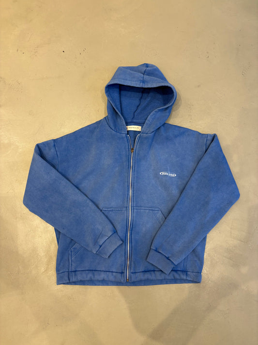 Campera Boxy Lavado Azul