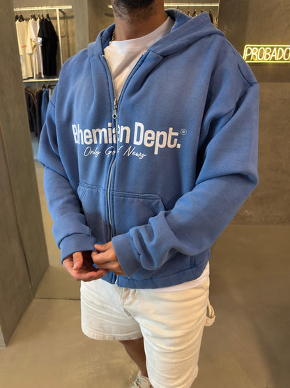 Campera Boxy Good Azul