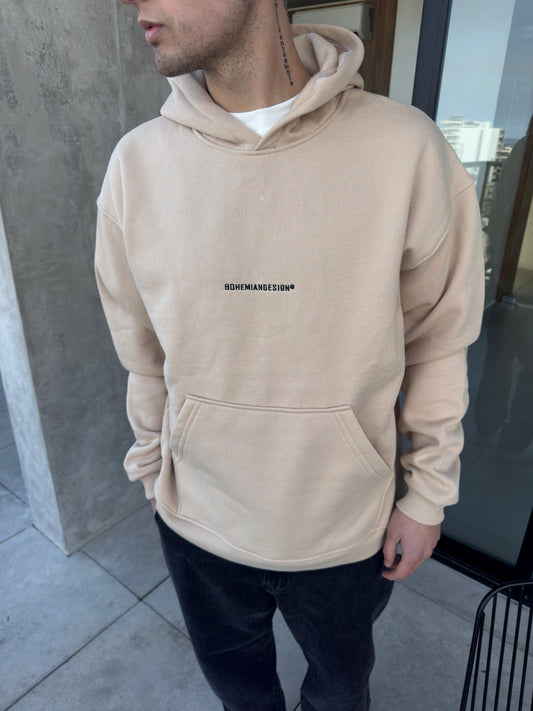 Canguro Bordado Beige