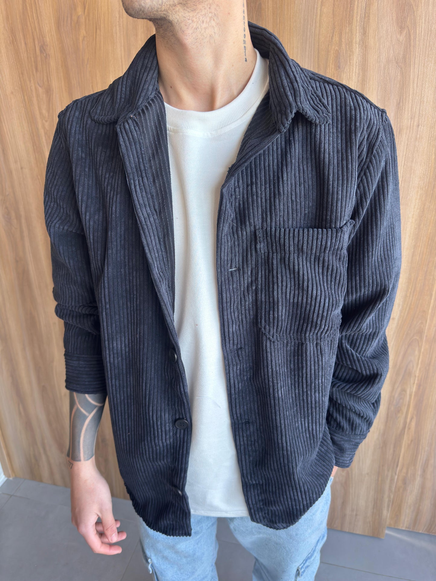 Sobrecamisa Pana Black