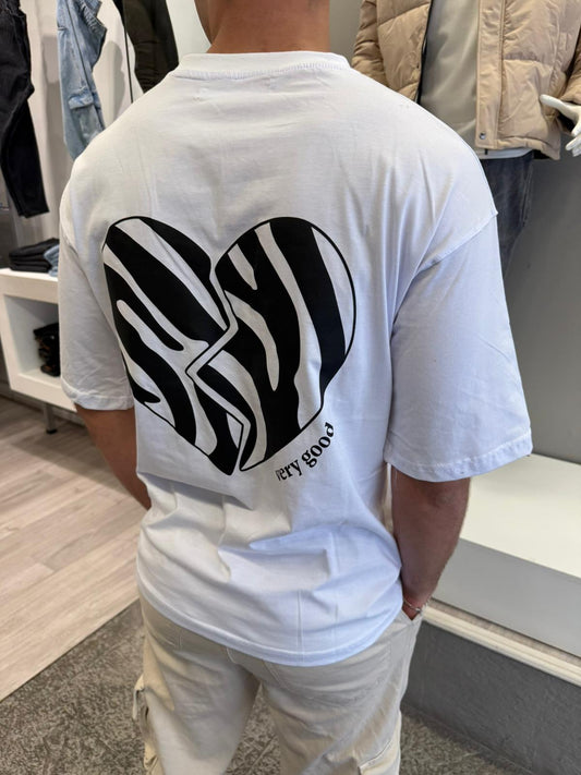 Remera White Good Love