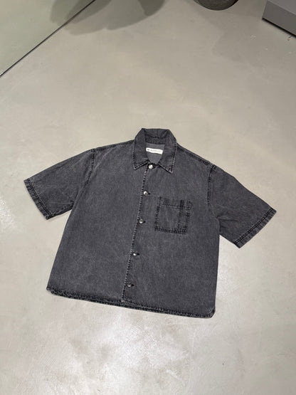 Camisa Boxy Grey