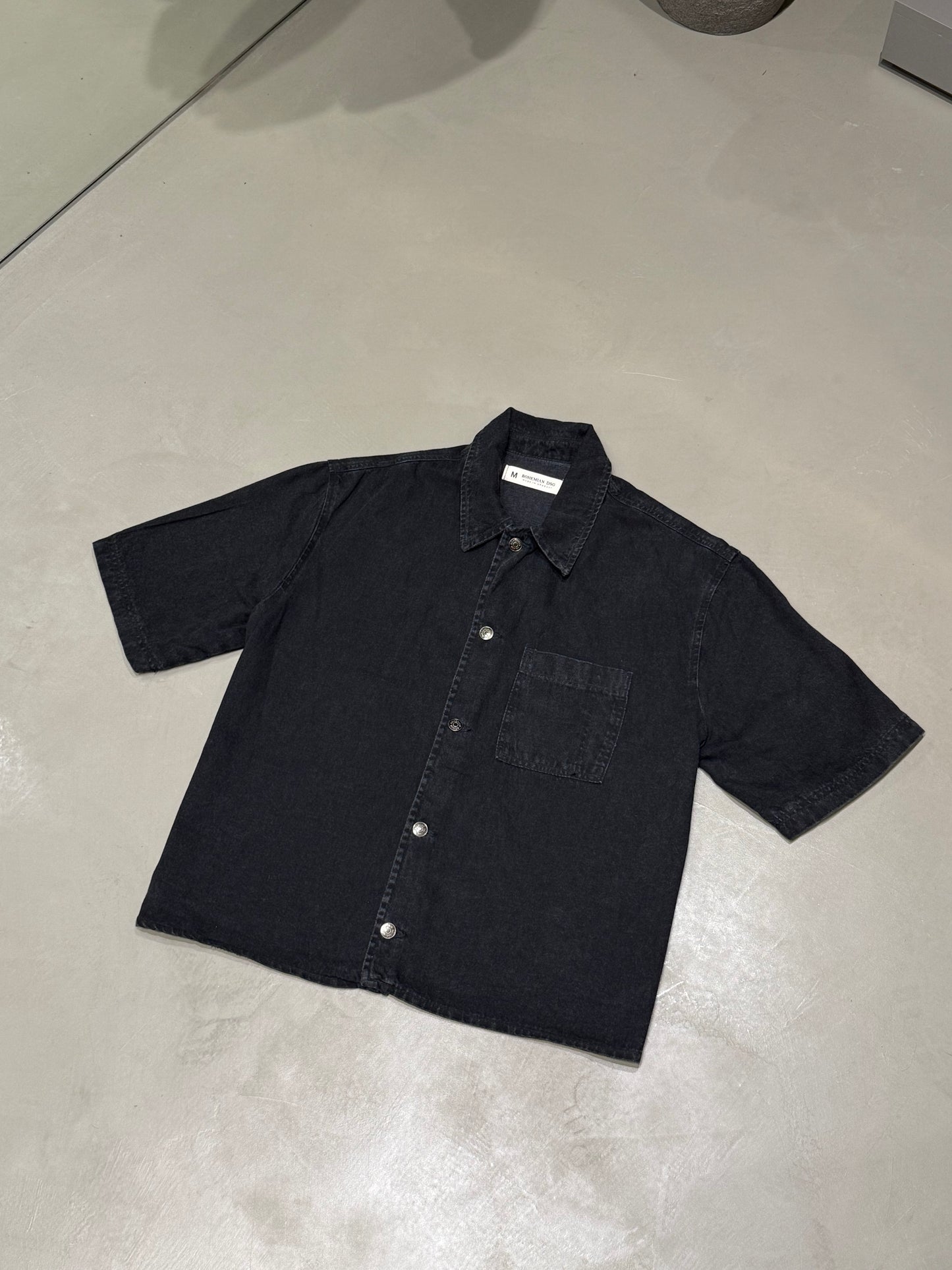 Camisa Boxy Black