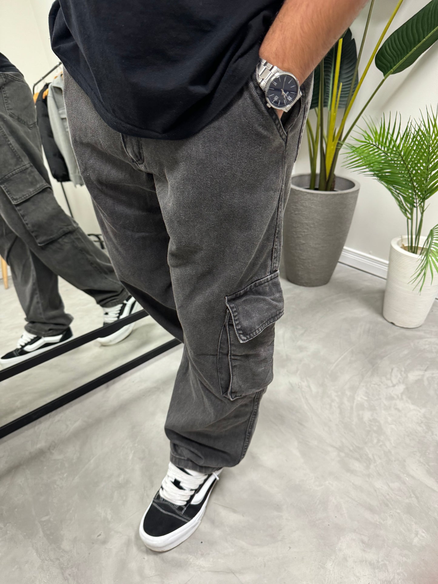 Súper BAGGY Cargo Grey