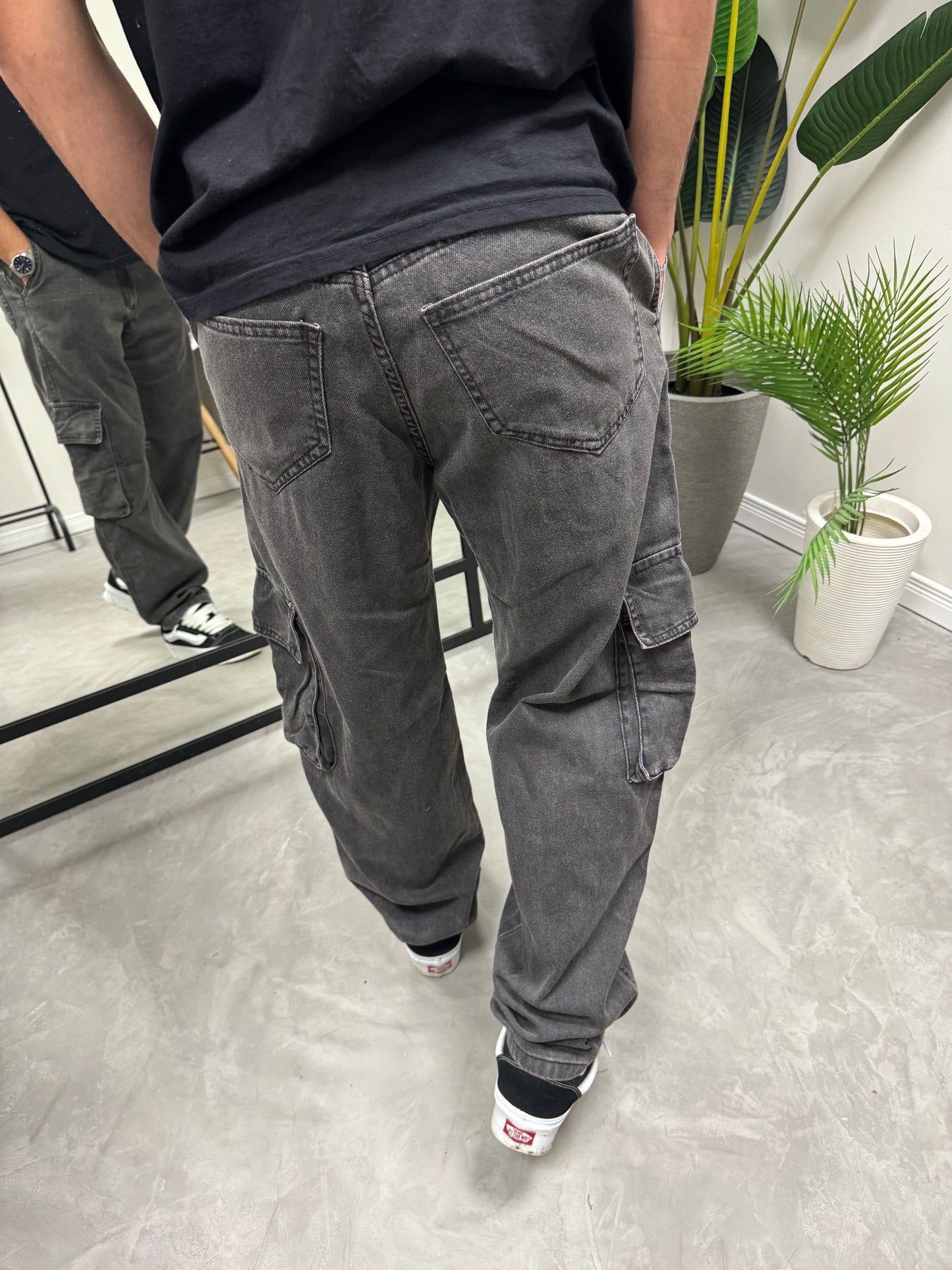 Súper BAGGY Cargo Grey