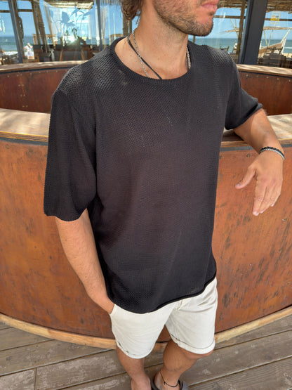 Buzo Tejido Black