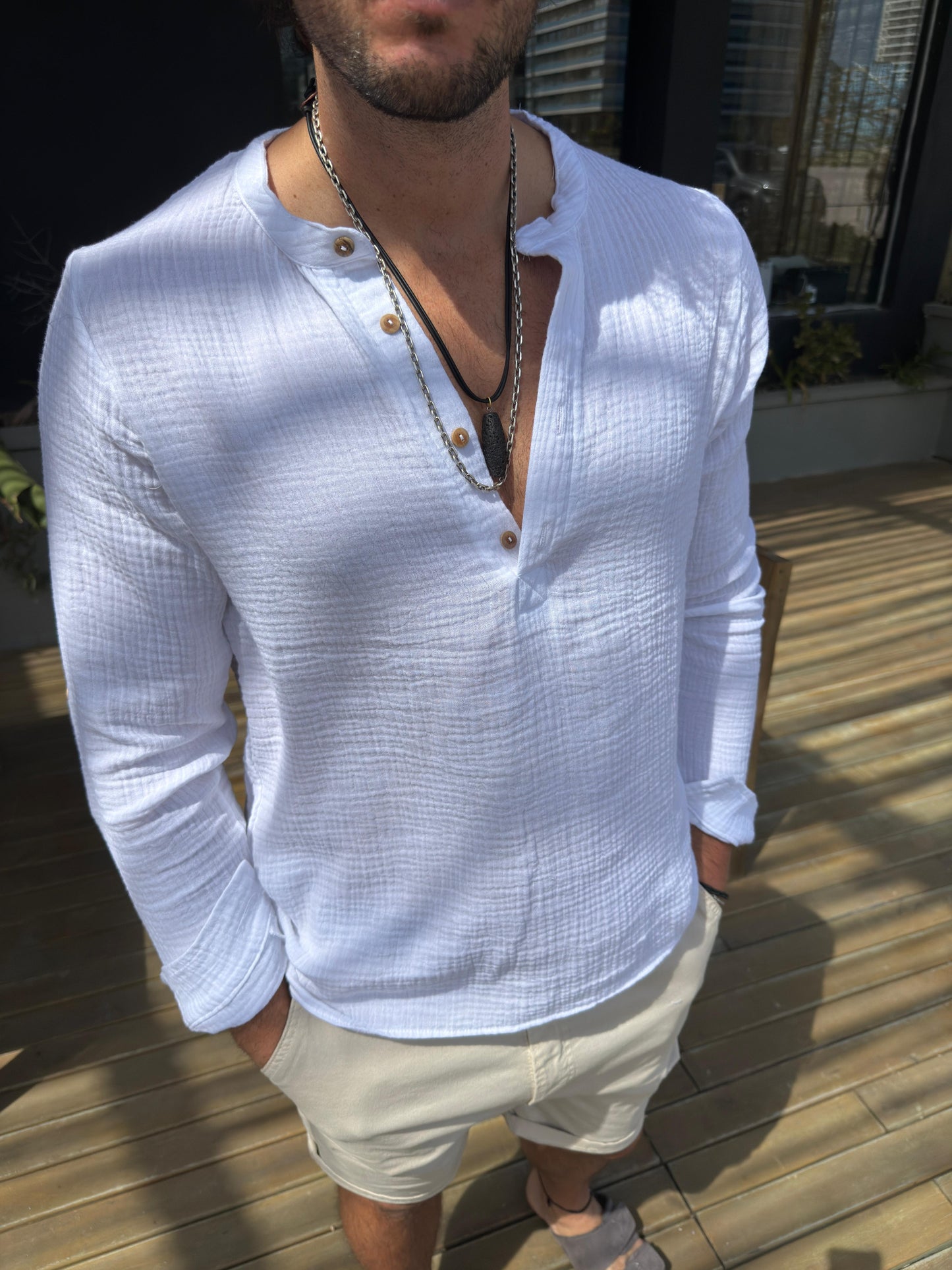 Camisola Muselina White