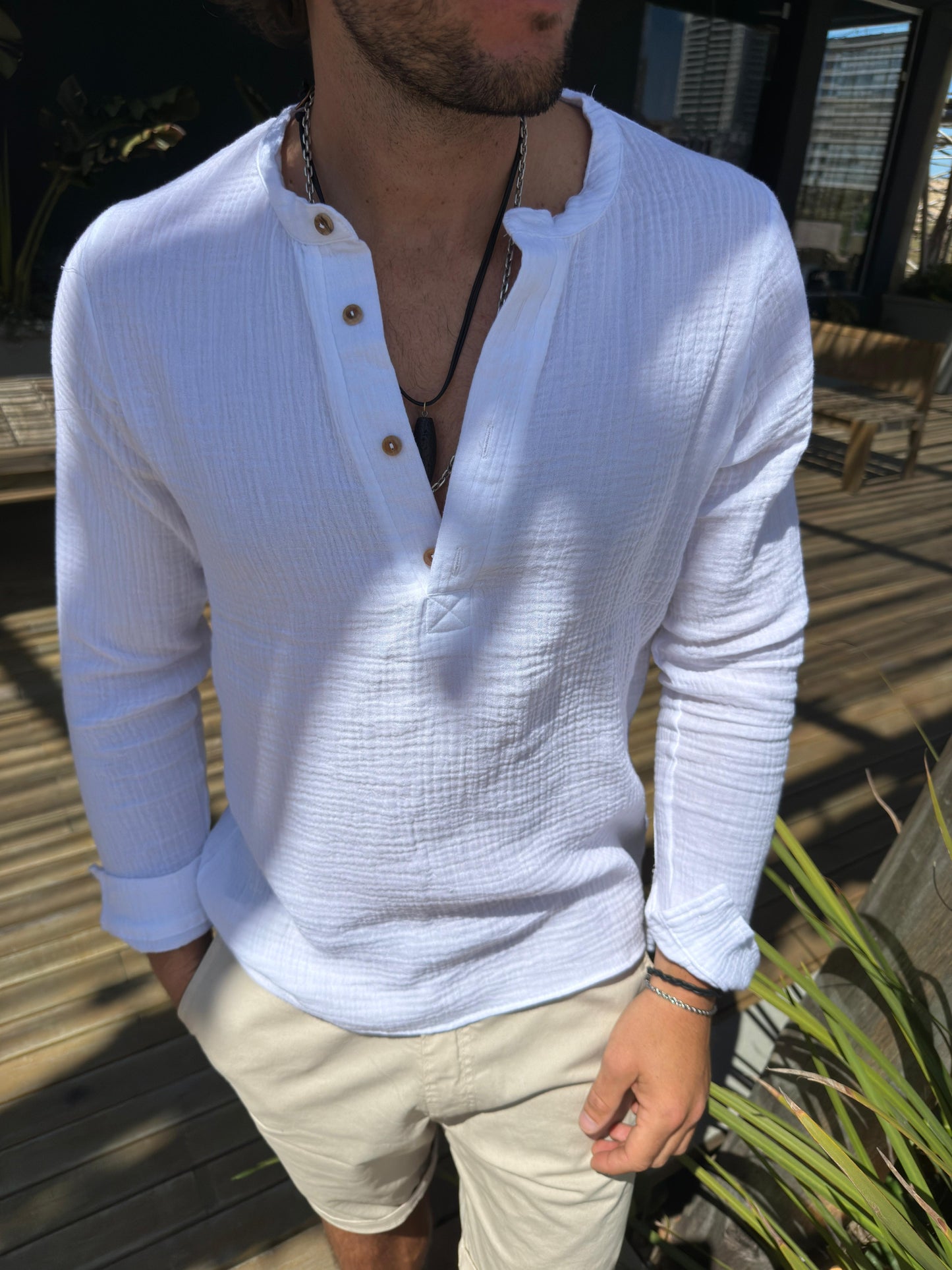 Camisola Muselina White