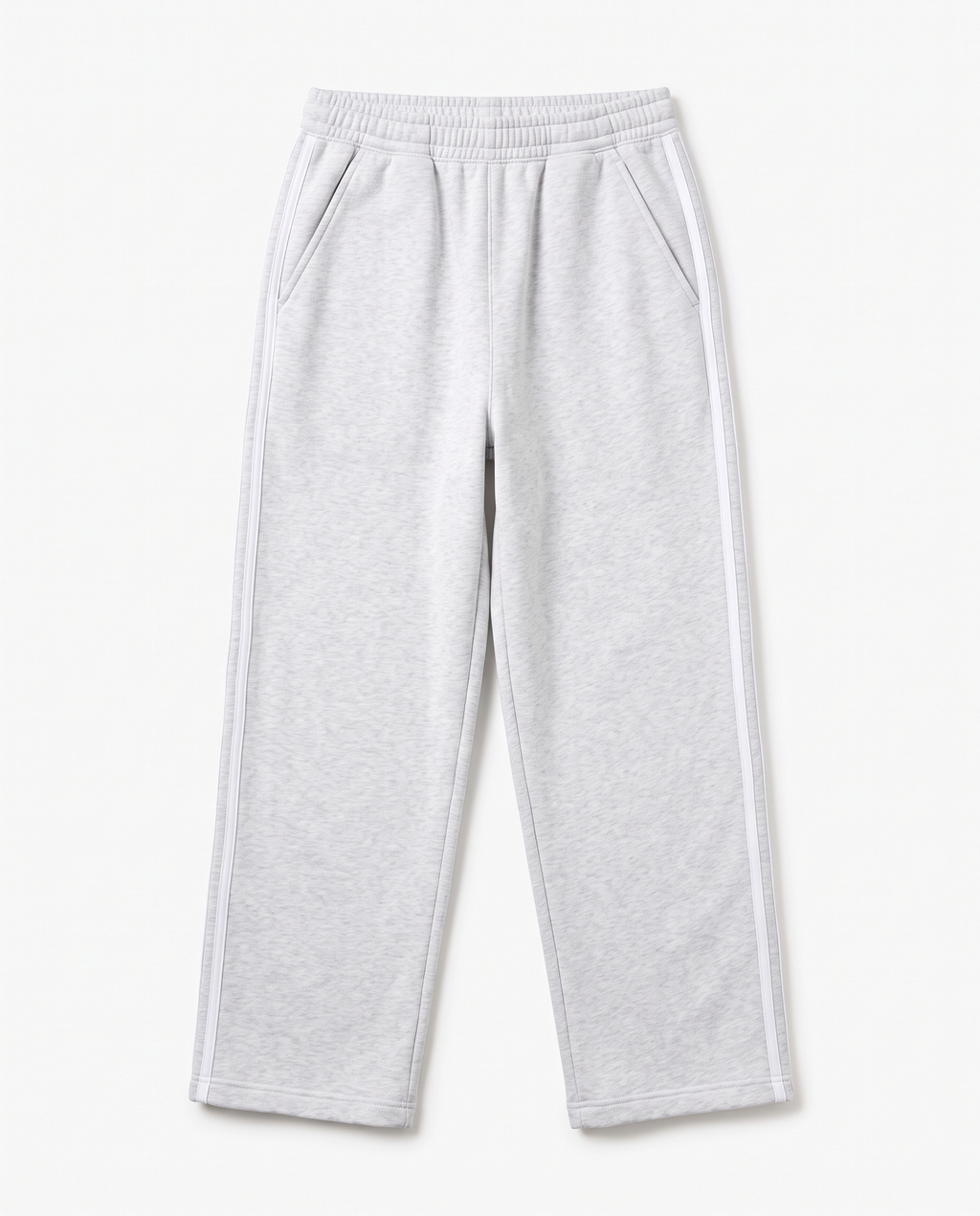 Baggy Deportivo Gris Rayas - vista frontal