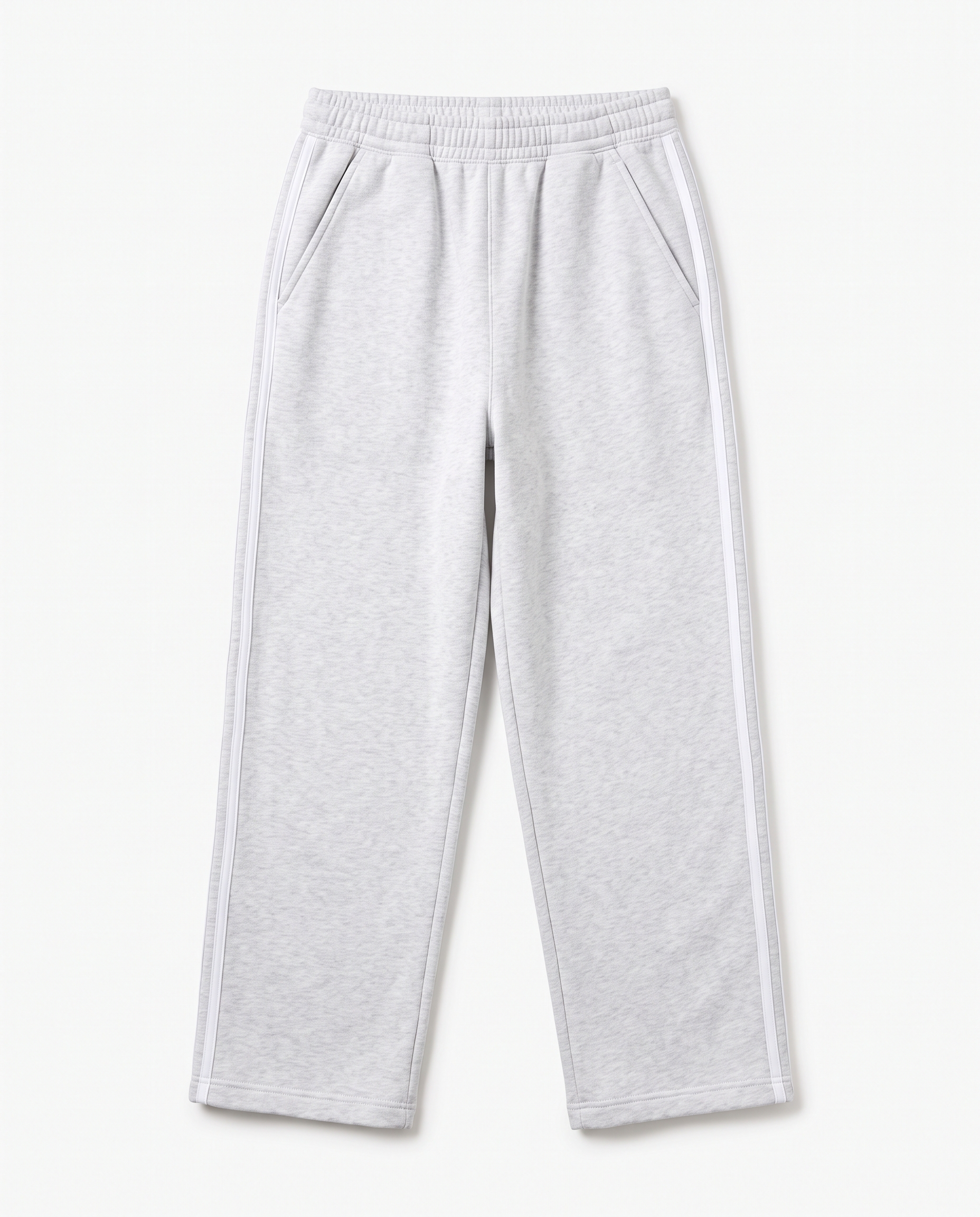 Baggy Deportivo Gris Rayas - vista frontal