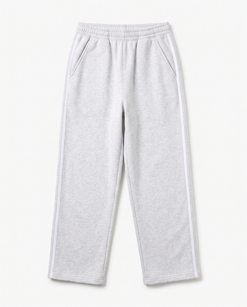 Baggy Deportivo Gris Rayas - vista frontal