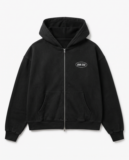 Campera Boxy Black