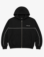Campera Boxy Raya Black - vista frontal