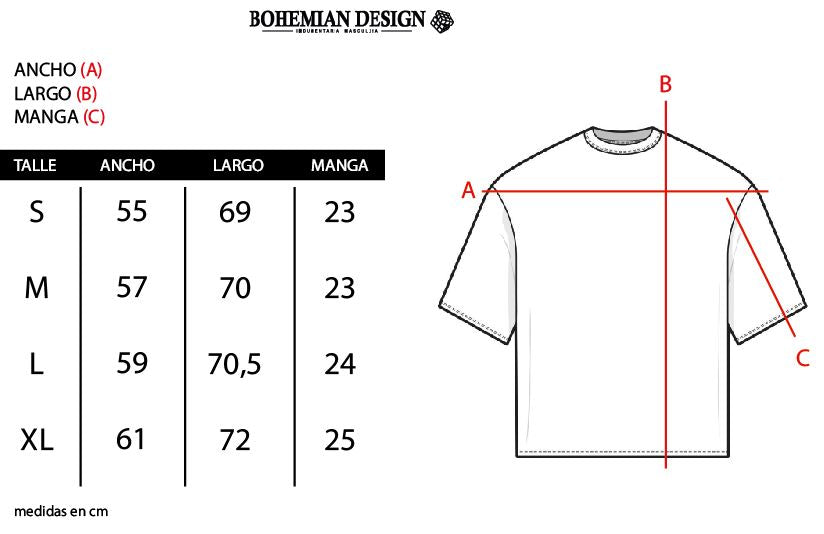 Remera Algodón Pesado Black